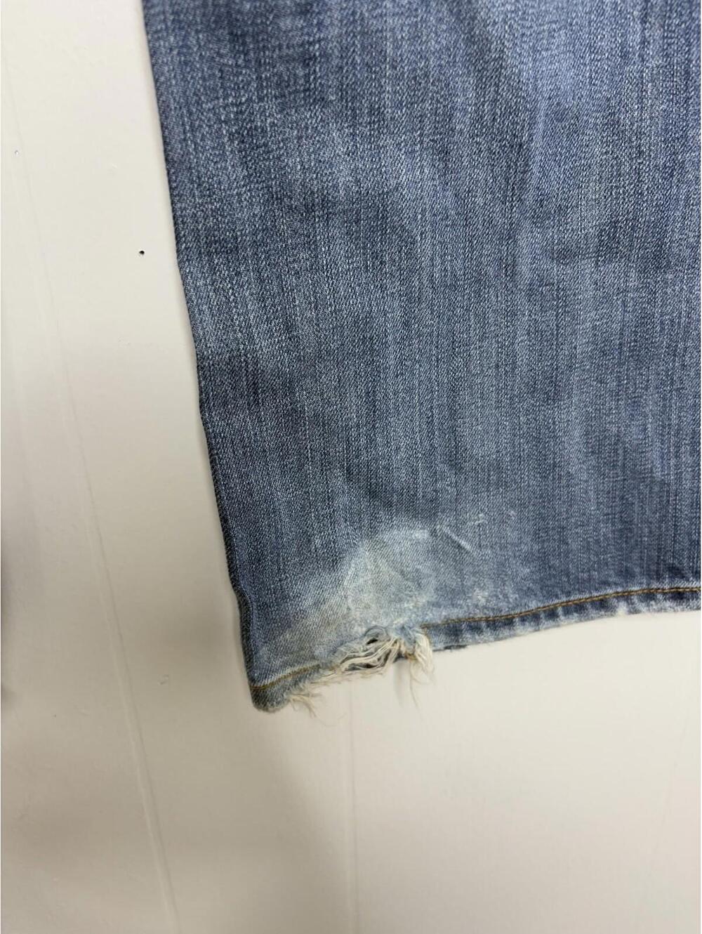 American Eagle Jeans Womens 4 Vintage Favorite Boyfriend Y2K Low Rise Ripped - Picture 7 of 13